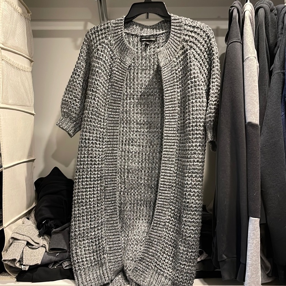 Open sweater